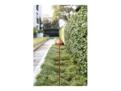 Lámpara De Mesa^Lámpara LED AMELIE Azafrán con pincho Terracota recargable y regulable Naranja claro