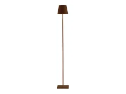 Lámpara LED Poldina Pro L Corten recargable y regulable 122cm con batería hasta 12 horas