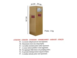TOSEL Lámpara De Pie^Lámpara para Escritorio ,madera,natural,A180xD25xP80 cm Blanco