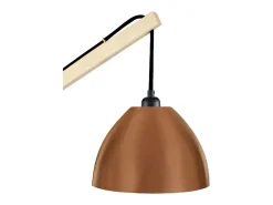 Lámpara para Escritorio TOSEL ,madera,natural, A180xD80xP80cm