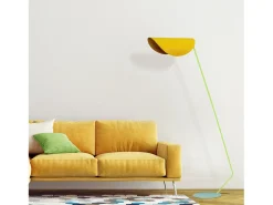 TOSEL Lámpara De Pie^Lámpara para Escritorio ,metal,,A174xD33xP70 cm Amarillo