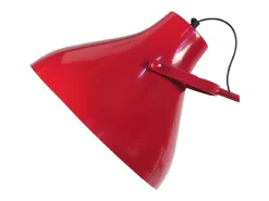 Lámpara para Escritorio TOSEL ,metal,Rojo,A150xD29xP40cm