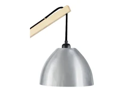Lámpara para Escritorio TOSEL ,madera,natural,A180xD80x P 80cm