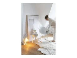 Discount J-Line Lámpara pingüino de resina Blanca 18.5x18.5x35cm Blanco