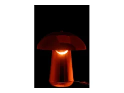 Lámpara seta de metal cobre 35*35*43 cm