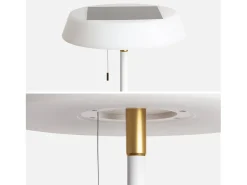 Sweeek Iluminación Exterior^Lámpara solar led exterior, 150cm Blanco