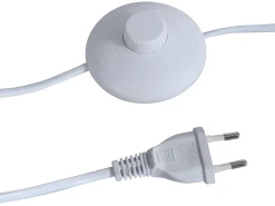 OZAIA Lámpara De Pie^Lámpara étnica de hierro y ratán natural - Alt. 177 cm - PARNAIBA Color natural claro / Blanco