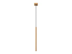 Sollux Lighting Lámpara Suspendida^Lámparas colgantes Brill moderno de acero - 1 fuentes luminosas 3000K - L.3,5 x A.115 cm - Dorado