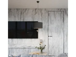 Best Sollux Lighting Lámparas colgantes Gloxo minimalista de tela/PVC - 1 fuentes luminosas 4000K - L.30 x A.88 cm - Negro