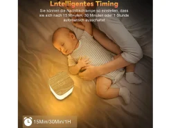 Sale NETTLIFE Lámparas de mesa LED , paquete de 2, con batería recargable de 1800 mAh, regulables táctilmente, 3000-6500K USB 3 temperaturas de color Dorado