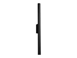 Sollux Lighting Lámparas de pared Brill moderno de acero - 2 fuentes luminosas 3000K - L.2,5 x A.50 cm - Negro