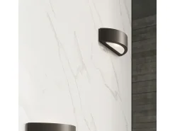 Sollux Lighting Aplique Para Pared^Lámparas de pared Gloim moderno de cerámica/vidrio - 1 fuentes luminosas 3000K - L.40,5 x A.10 cm - Negro