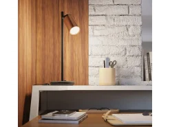 Sollux Lighting Lámparas de pared Glois moderno de acero - 1 fuentes luminosas 3000K - L.8 x A.18,5 cm - /cobre Negro