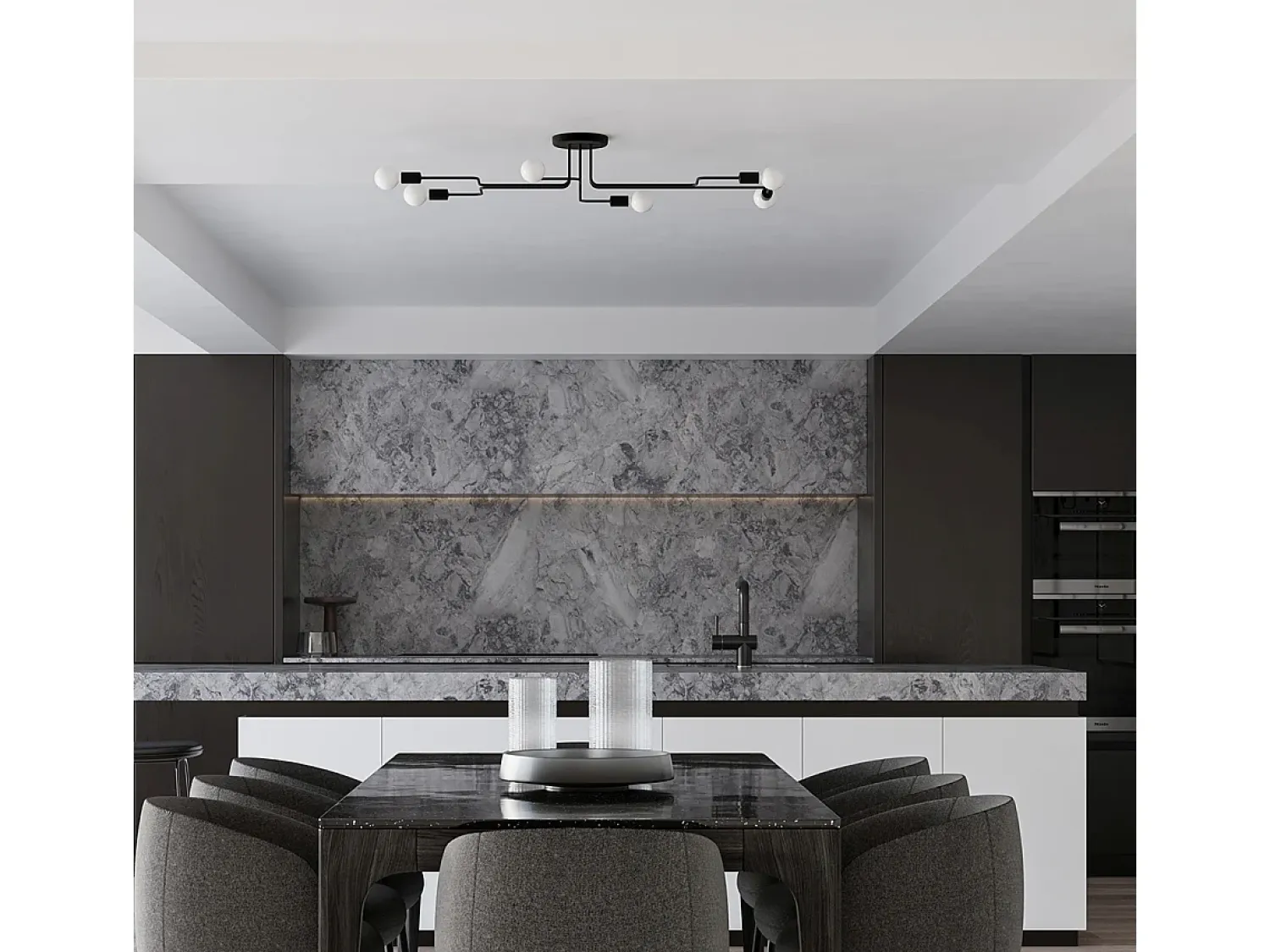 Sale Sollux Lighting Lámparas de pared Infinix industrial de acero - 1 fuentes luminosas 3000K - L.8,5 x A.20 cm - Negro