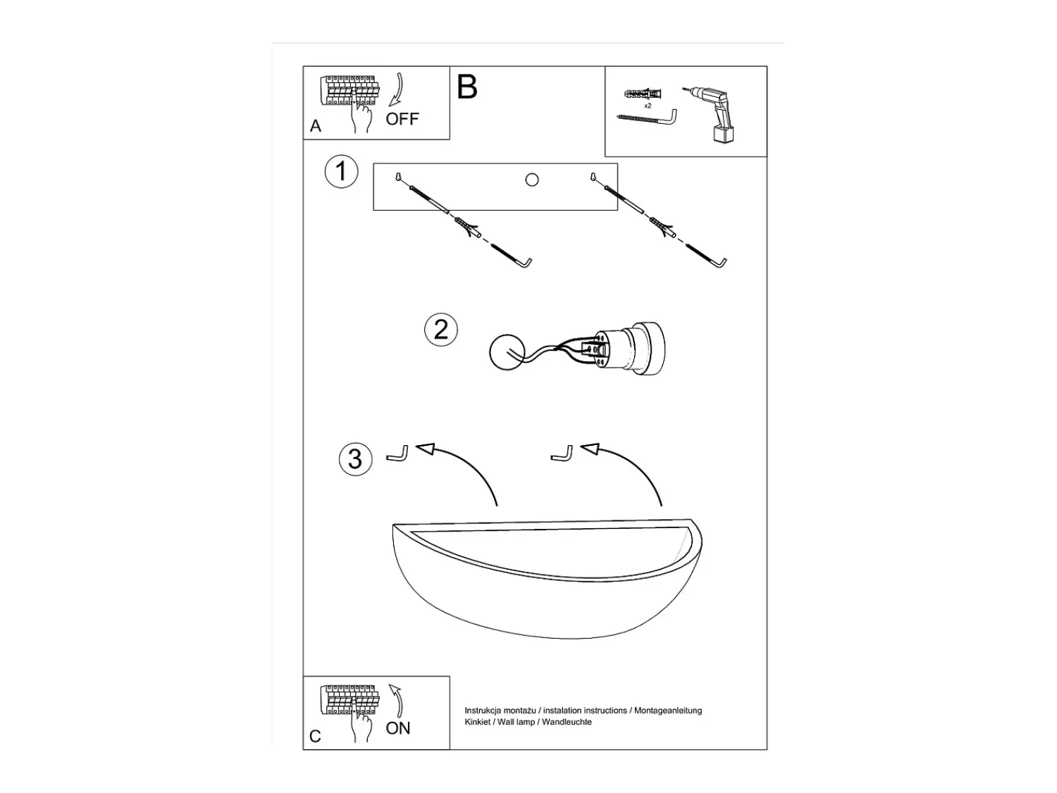 Sollux Lighting Aplique Para Pared^Lámparas de pared Luxis moderno de cerámica/vidrio - 1 fuentes luminosas 3000K - L.34 x A.8 cm - Blanco