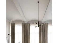 Sollux Lighting Aplique Para Pared^Lámparas de pared Luxra desván de acero - 1 fuentes luminosas 3000K - L.8 x A.8 cm - Negro