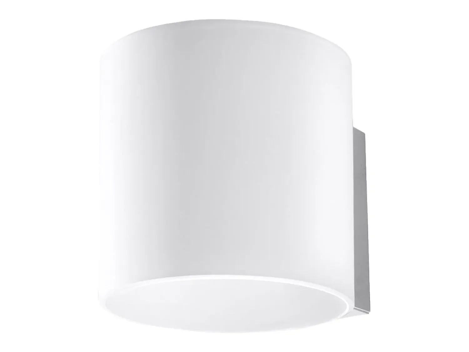 Sollux Lighting Aplique Para Pared^Lámparas de pared Novici moderno de vaso - 1 fuentes luminosas 4000K - L.10 x A.10 cm - Blanco