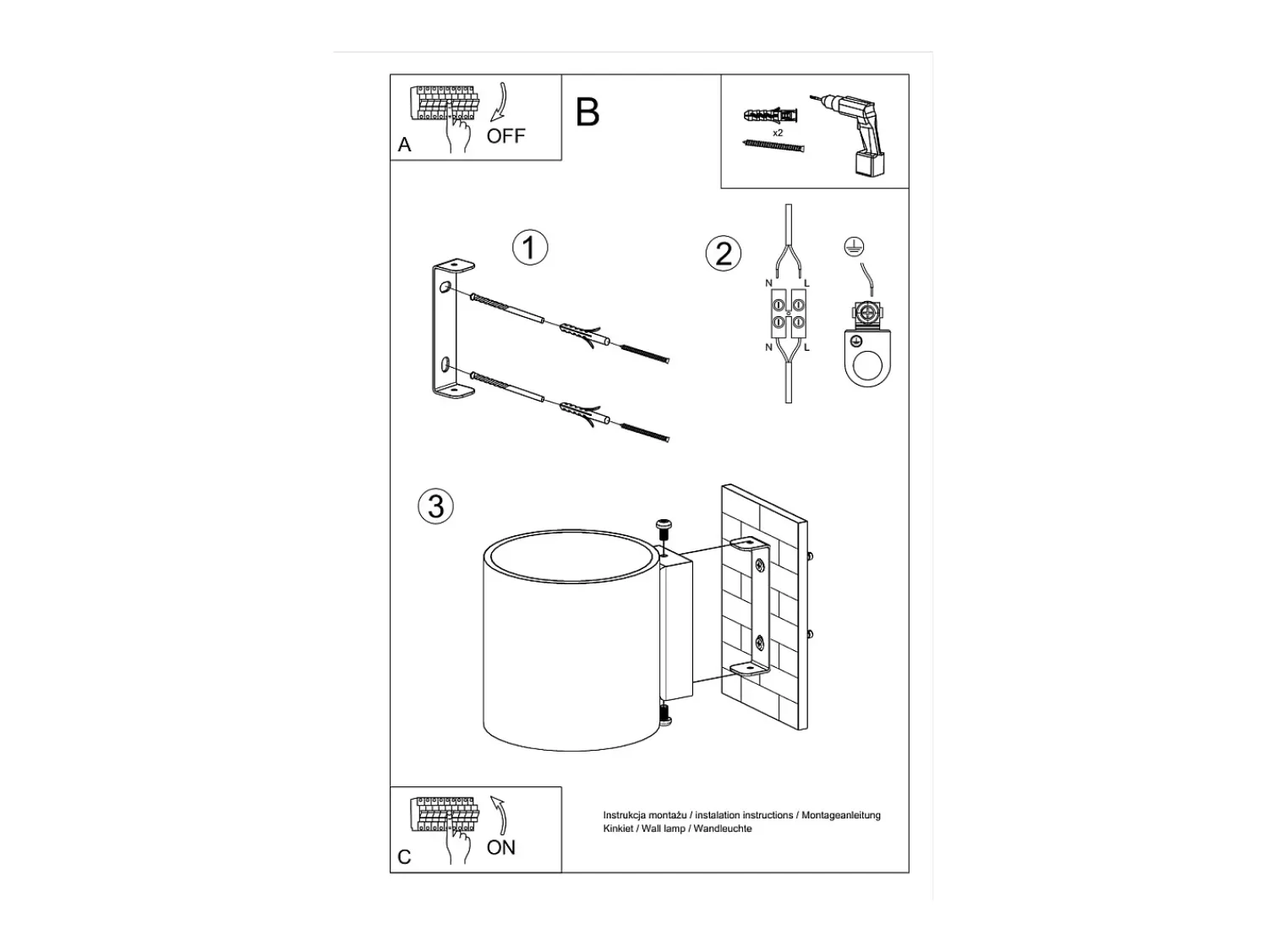 Sollux Lighting Aplique Para Pared^Lámparas de pared Novici moderno de vaso - 1 fuentes luminosas 4000K - L.10 x A.10 cm - Blanco