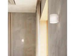 Sollux Lighting Aplique Para Pared^Lámparas de pared Novici moderno de vaso - 1 fuentes luminosas 4000K - L.10 x A.10 cm - Blanco