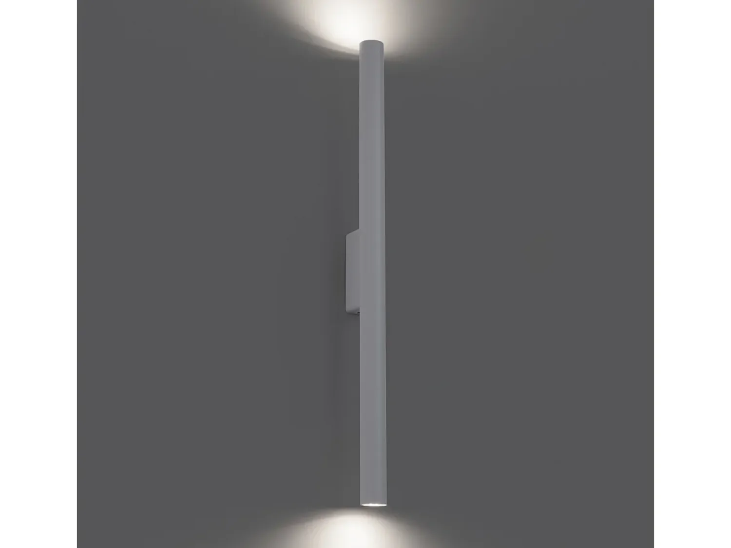 Sollux Lighting Aplique Para Pared^Lámparas De Pared Pastelo Moderno De Acero - 2 Fuentes Luminosas - L.2,5 X A.50 Cm - Blanco