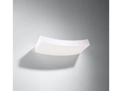 Sollux Lighting Aplique Para Pared^Lámparas de pared Shira moderno de cerámica - 2 fuentes luminosas 3000K - L.36 x A.4,5 cm - Blanco