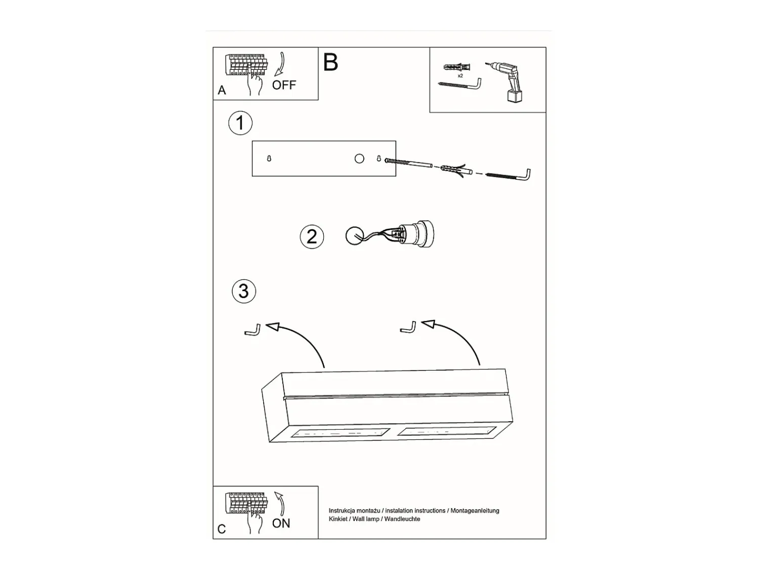 Sale Sollux Lighting Lámparas de pared Solara line moderno de cerámica - 1 fuentes luminosas 4000K - L.32,5 x A.9,5 cm - Blanco