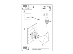 Sollux Lighting Lámparas de pared Solara moderno de acero - 2 fuentes luminosas 4000K - L.27 x A.25 cm - Blanco