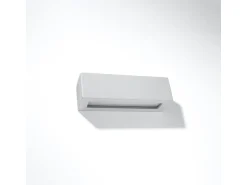 Sollux Lighting Aplique Para Pared^Lámparas de pared Solara moderno de cerámica/vidrio - 1 fuentes luminosas 3000K - L.32,5 x A.9,5 cm - Gris