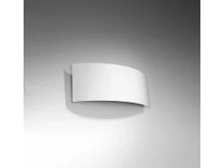 Sollux Lighting Aplique Para Pared^Lámparas de pared Terrium moderno de acero - 2 fuentes luminosas 3000K - L.34 x A.14 cm - Blanco