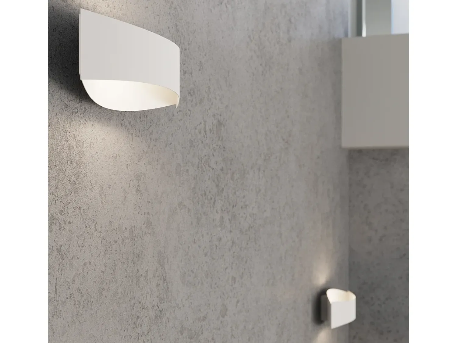 Sollux Lighting Aplique Para Pared^Lámparas De Pared Toni Moderno De Acero - 1 Fuentes Luminosas - L.12 X A.12 Cm - Blanco