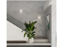Sollux Lighting Aplique Para Pared^Lámparas De Pared Toni Moderno De Acero - 1 Fuentes Luminosas - L.12 X A.12 Cm - Blanco