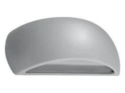 Sollux Lighting Aplique Para Pared^Lámparas de pared Torow moderno de cerámica - 1 fuentes luminosas 4000K - L.32 x A.14 cm - Gris