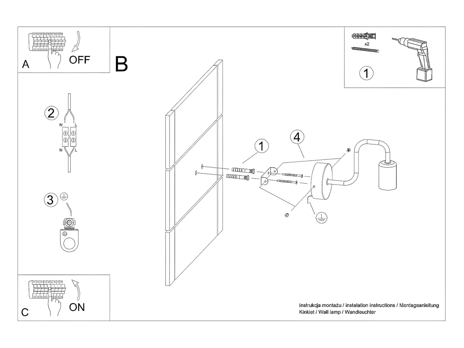 Sollux Lighting Aplique Para Pared^Lámparas De Pared Vector Industrial De Acero - 1 Fuentes Luminosas - L.8,5 X A.20 Cm - Negro