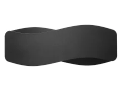 Sollux Lighting Aplique Para Pared^Lámparas de pared Zanila moderno de acero - 2 fuentes luminosas 4000K - L.40 x A.15 cm - Negro