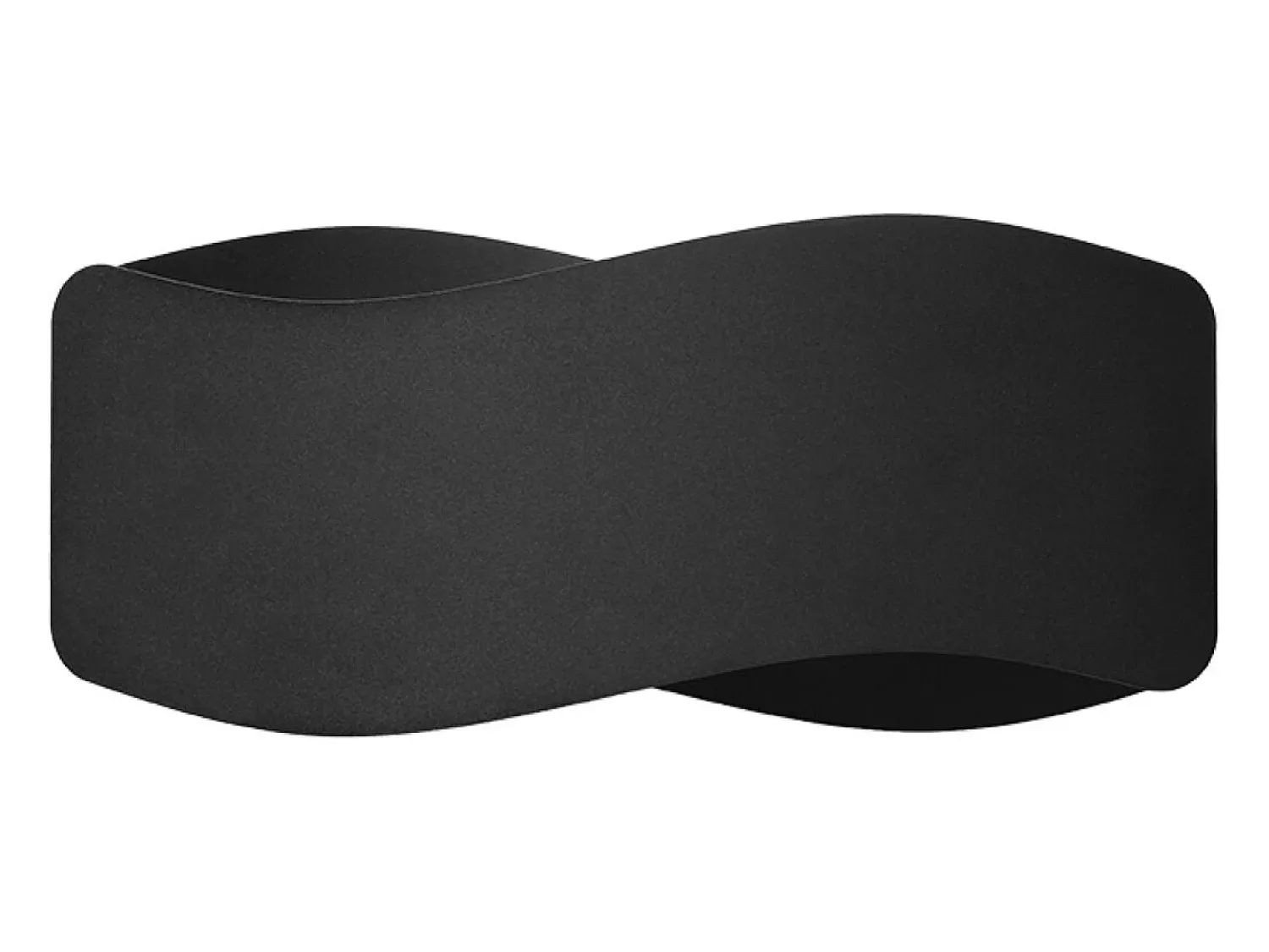 Sollux Lighting Aplique Para Pared^Lámparas de pared Zanila moderno de acero - 1 fuentes luminosas 3000K - L.30 x A.13 cm - Negro