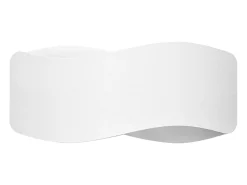 Sollux Lighting Aplique Para Pared^Lámparas de pared Zanila moderno de acero - 1 fuentes luminosas 3000K - L.30 x A.13 cm - Blanco