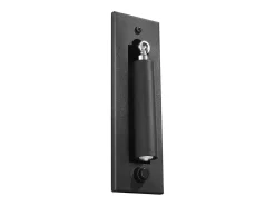 Outlet Sollux Lighting Lámparas de pared Zarenex moderno de acero - 1 fuentes luminosas 4000K - L.6,5 x A.20 cm - Negro
