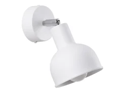 Sollux Lighting Aplique Para Pared^Lámparas de pared Zenda desván de acero - 1 fuentes luminosas 4000K - L.19 x A.17 cm - Blanco