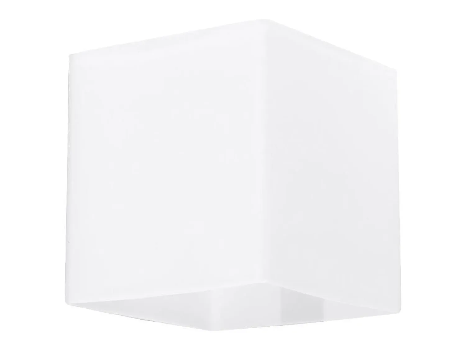 Sollux Lighting Aplique Para Pared^Lámparas de pared Zinalo moderno de vaso - 1 fuentes luminosas 4000K - L.10 x A.10 cm - Blanco