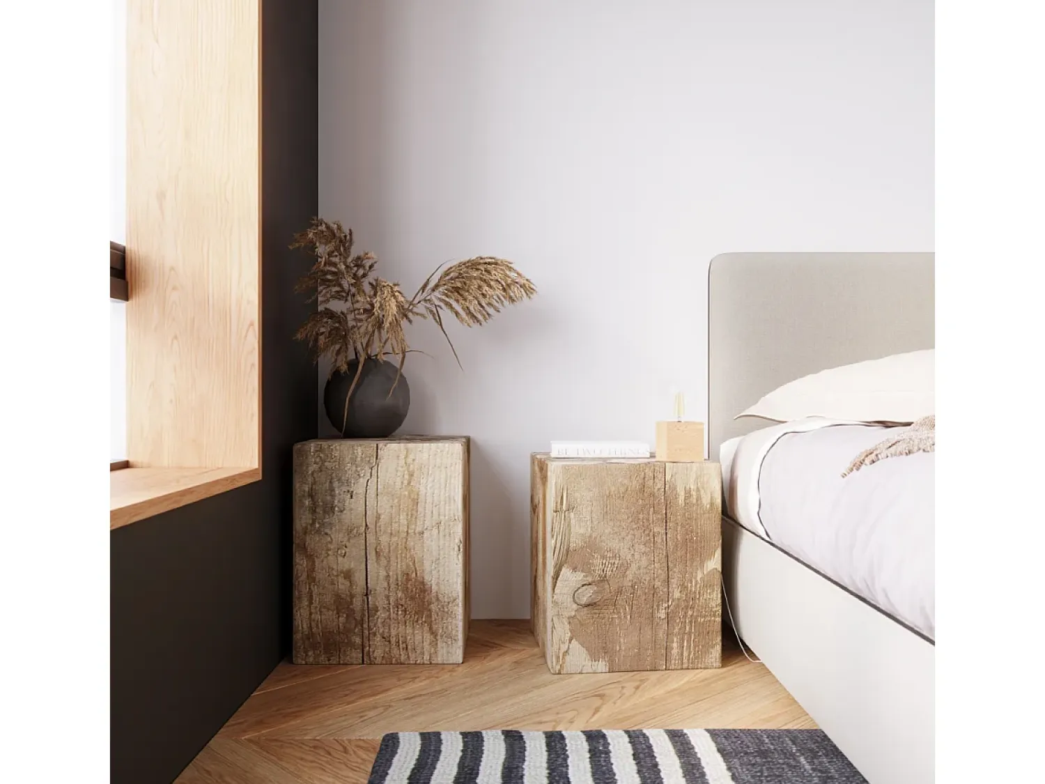 Sollux Lighting Aplique Para Pared^Lámparas de pared Zxina escandinavo de madera - 1 fuentes luminosas 4000K - L.10 x A.10 cm - madera natural Color natural claro