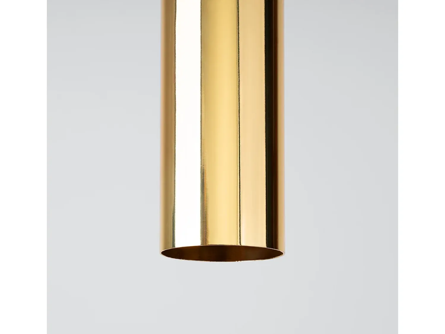 Sollux Lighting Plafón^Lámparas De Techo Lagos Moderno De Acero - 1 Fuentes Luminosas - L.6 X A.30 Cm - Brillo Dorado