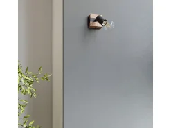 Sollux Lighting Plafón^Lámparas de techo Shad moderno de acero/madera - 3 fuentes luminosas 3000K - L.53 x A.14 cm - madera negra Negro