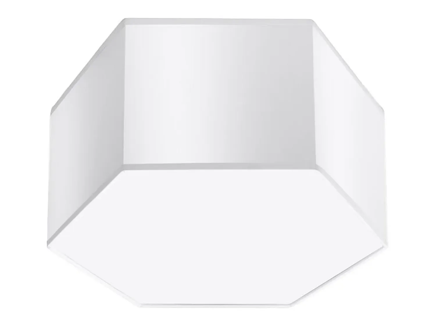 Best Sollux Lighting Lámparas de techo Solinia moderno de CLORURO DE POLIVINILO - 2 fuentes luminosas 3000K - L.30,5 x A.15,5 cm - Blanco