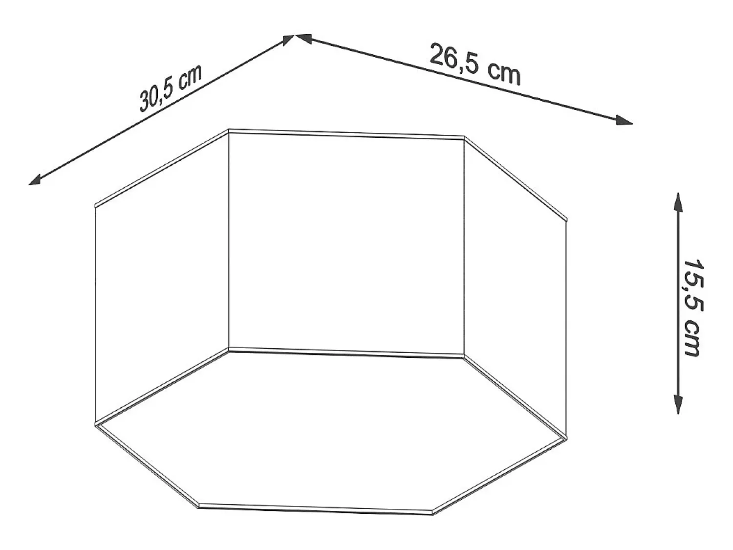 Best Sollux Lighting Lámparas de techo Solinia moderno de CLORURO DE POLIVINILO - 2 fuentes luminosas 3000K - L.30,5 x A.15,5 cm - Blanco