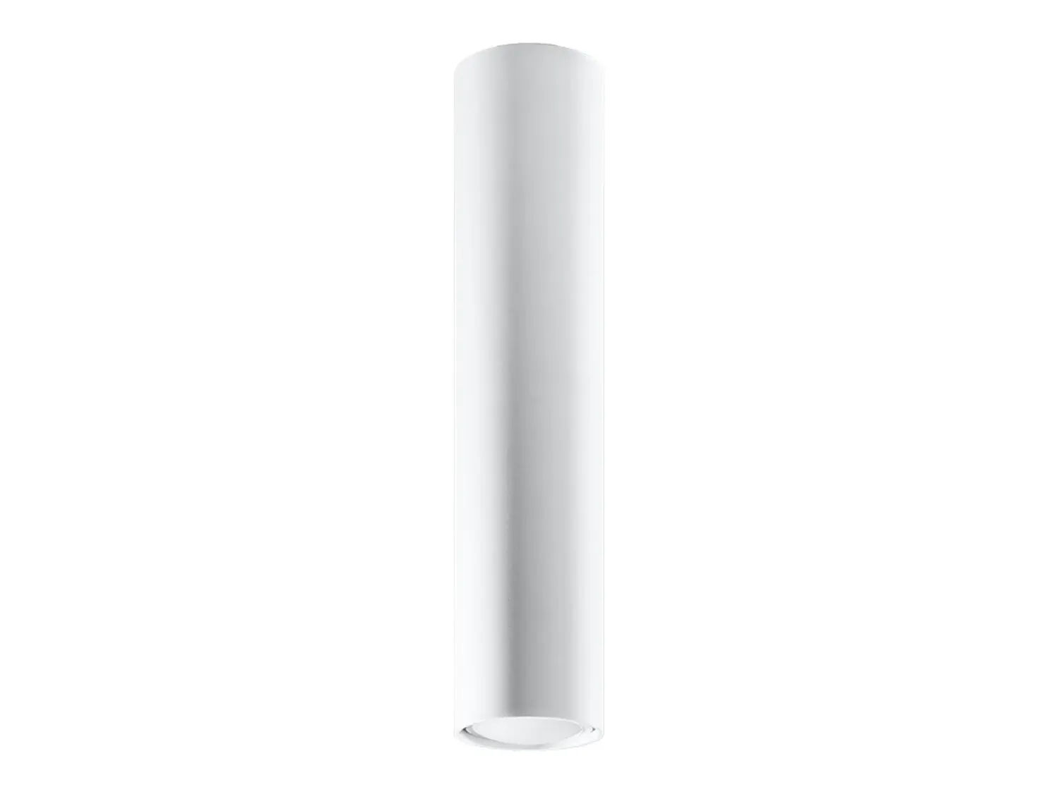 Sollux Lighting Plafón^Lámparas de techo Toris moderno de acero - 1 fuentes luminosas 3000K - L.6 x A.40 cm - Blanco