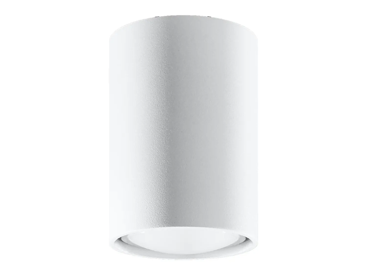 Sollux Lighting Plafón^Lámparas de techo Toris moderno de acero - 1 fuentes luminosas 4000K - L.6 x A.10 cm - Blanco