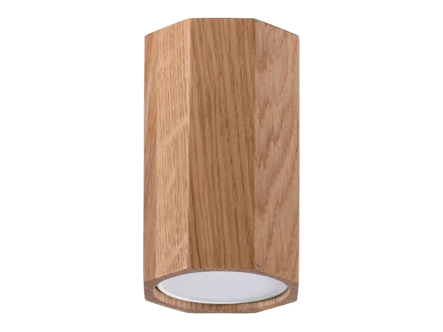 Sollux Lighting Plafón^Lámparas de techo Xenor escandinavo de madera - 1 fuentes luminosas 4000K - L.6 x A.10 cm - roble Marru00f3n