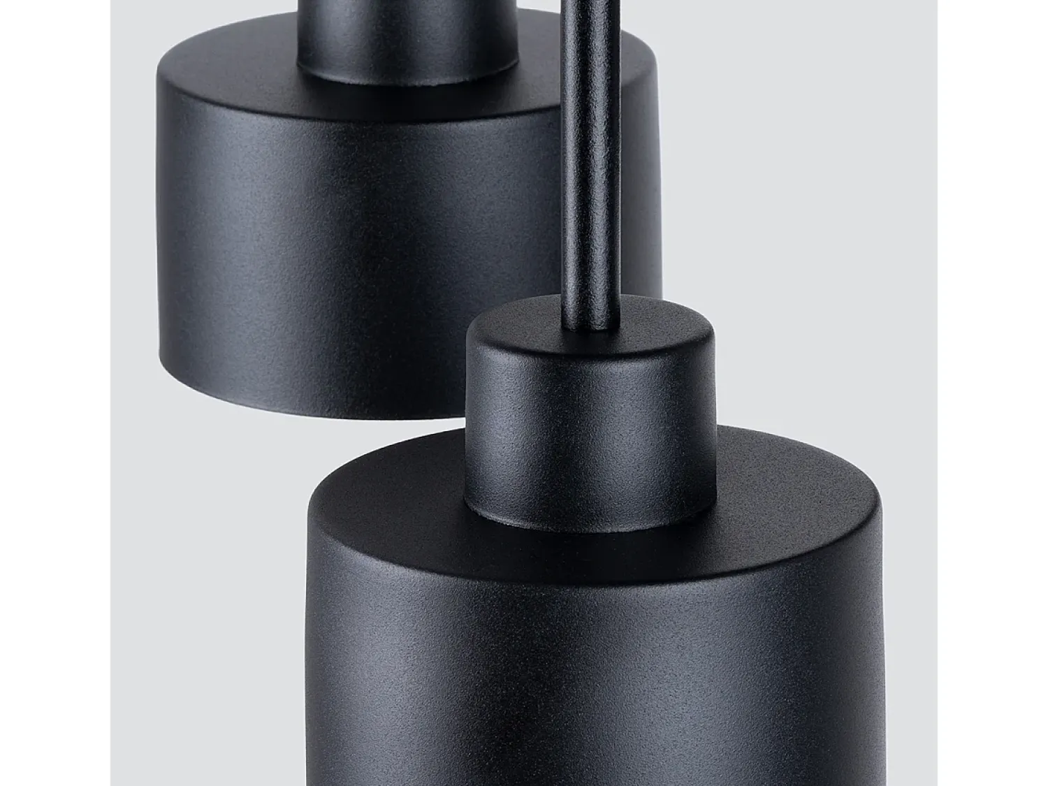 Sollux Lighting Plafón^Lámparas de techo Zavros moderno de acero - 3 fuentes luminosas 4000K - L.32 x A.29 cm - Negro