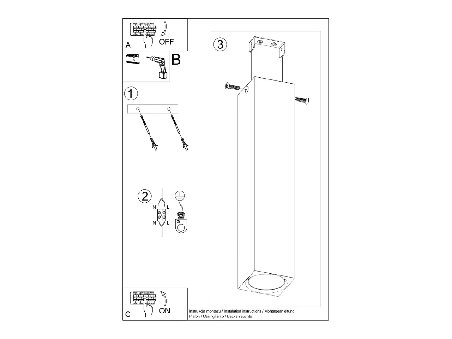 Sollux Lighting Plafón^Lámparas de techo Zezu escandinavo de madera - 1 fuentes luminosas 4000K - L.6 x A.30 cm - roble Marru00f3n