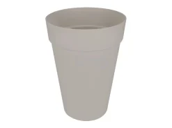 Hot ELHO Loft Urban Maceta redonda Alto 35 - Ø 34 x 45 cm Gris
